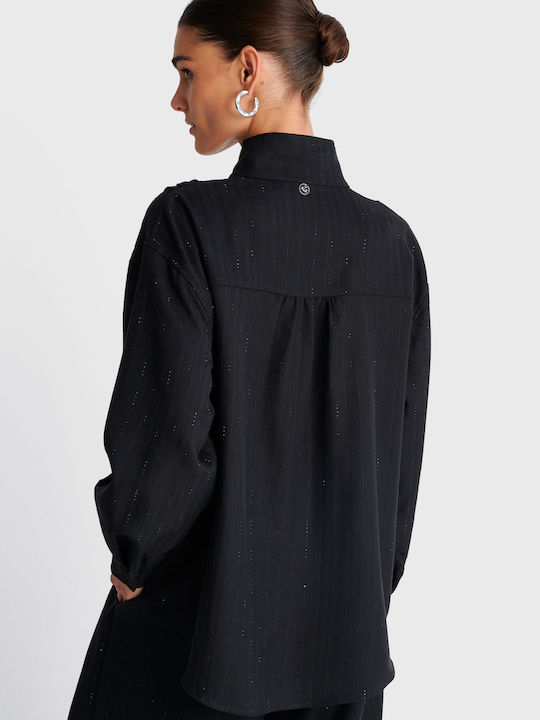 Damenbluse Schwarz