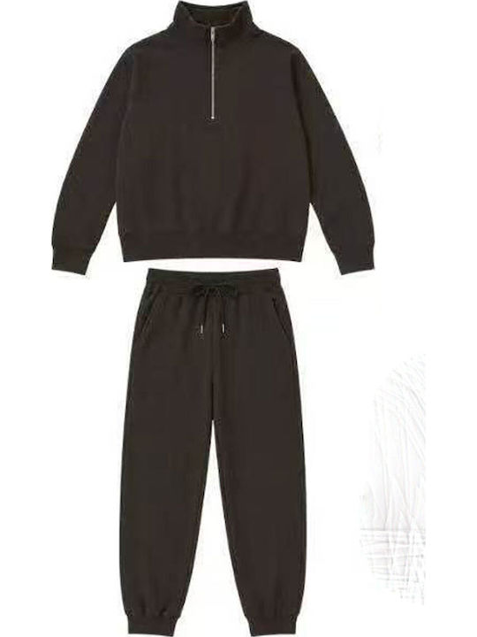 Brown Tracksuit Set