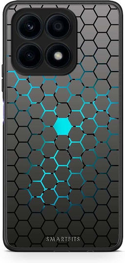 Smartfits Geometric Hexagonal Задна корица Сив (Honor X8a) 8427274928467_46685823172947