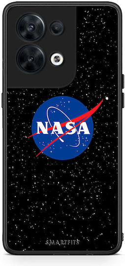 Smartfits Popart Nasa Back Cover Μαύρο (Oppo Reno8)