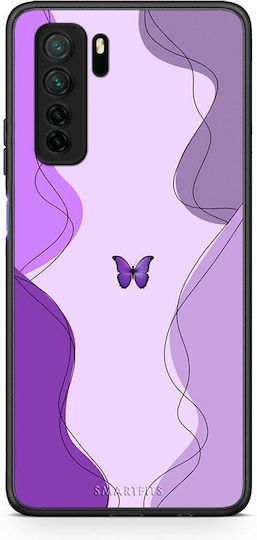 Smartfits Purple Mariposa Задна корица Лилав (Huawei P40 Lite 5G) 8428722946387_46696814248275