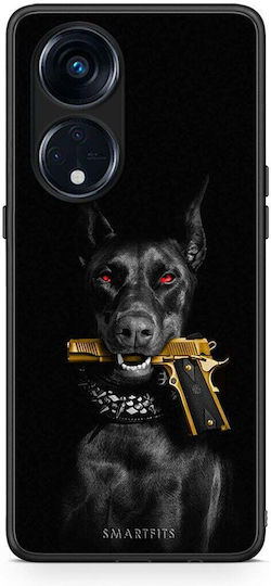Smartfits Golden Gun Back Cover Χρυσό (Oppo Reno8T 5G, A1 Pro)
