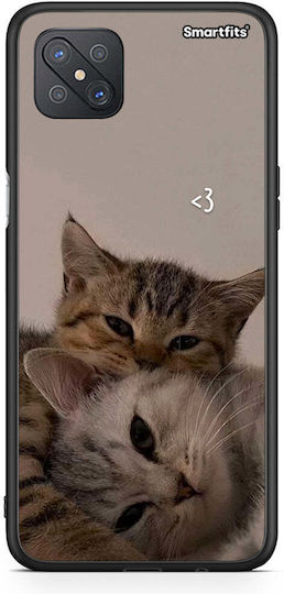 Smartfits Cats In Love Back Cover (Oppo Reno4 Z)