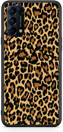 Smartfits Animal Leopard Back Cover Πορτοκαλί (Oppo Find X3 Lite)