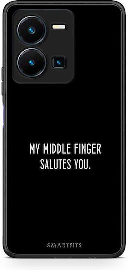 Smartfits Salute Back Cover Negru (Vivo Y22S / Y35)