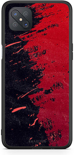 Smartfits Red Paint Back Cover Κόκκινο (Oppo Reno4 Z)