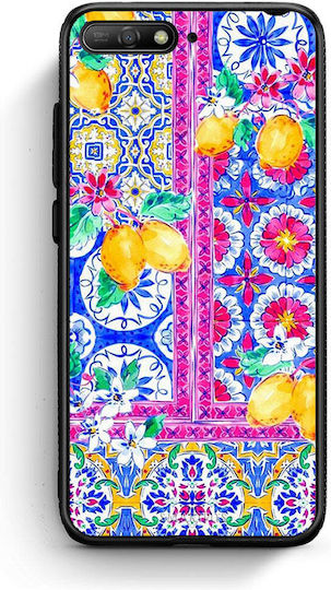 Smartfits Back Cover Σιλικόνης Πολύχρωμο (Huawei Y6 2018)