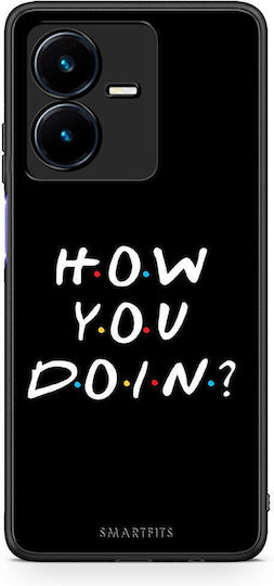 Smartfits How You Doin Задна корица Черен (Vivo Y22)