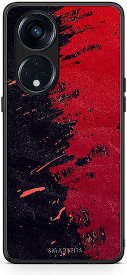 Smartfits Red Paint Back Cover Κόκκινο (Oppo Reno8T 5G, A1 Pro)
