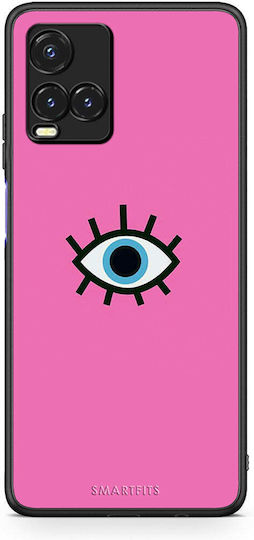 Smartfits Blue Eye Pink Back Cover Albastru (Vivo Y33s)