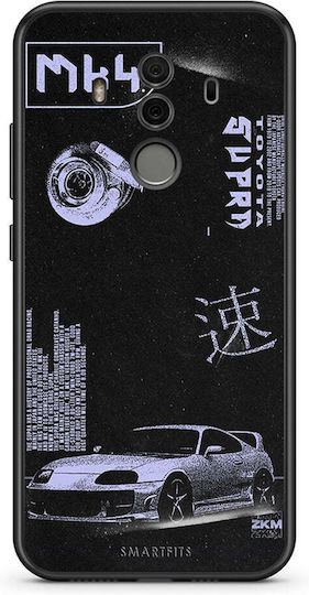 Smartfits Tokyo Drift Umschlag Rückseite Schwarz (Huawei Mate 10 Pro)