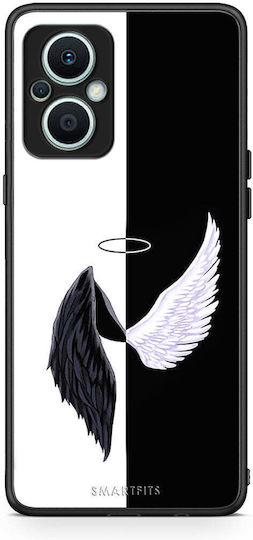 Smartfits Angels Demons Задна корица Черен (Oppo Reno7 Lite) 8427251695955_46685790142803