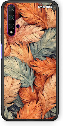 Smartfits Autumn Leaves Задна корица Оранжев (Huawei Nova 5T / Honor 20 / Honor 20) 8558185185619_47172779671891