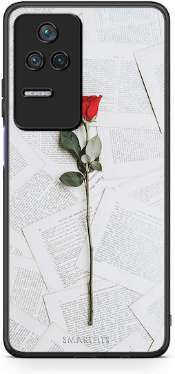 Smartfits Red Rose Задна корица Червен (Poco F4 5G)
