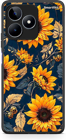 Smartfits Autumn Sunflowers Back Cover Μπλε (Realme C53)