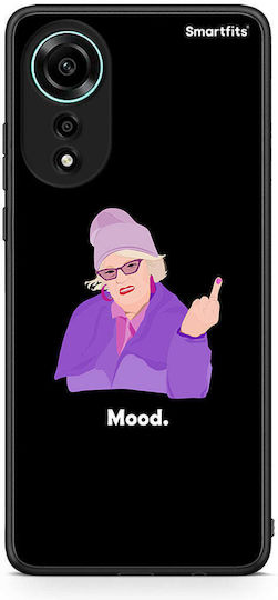 Smartfits Grandma Mood Black Back Cover Black (Oppo A78 4G) 8704671351123_47606037578067