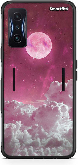 Smartfits Pink Moon Umschlag Rückseite Rosa (Poco F4 GT 5G)