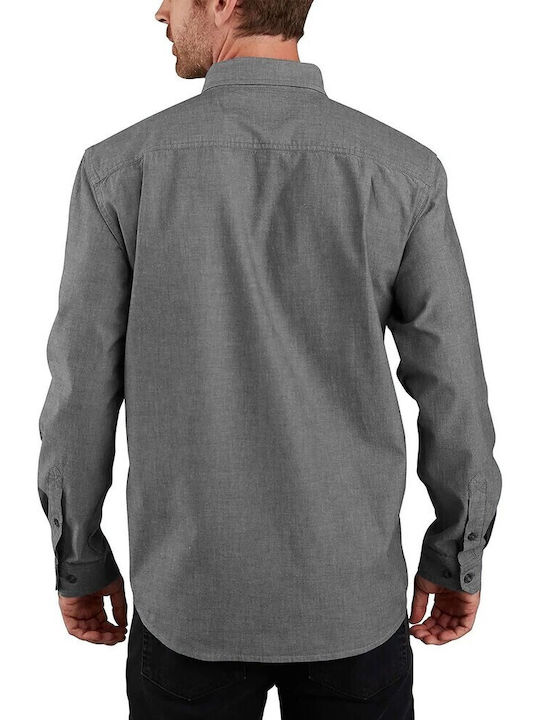 Carhartt Cămașă Neagră cu Croială Relaxată