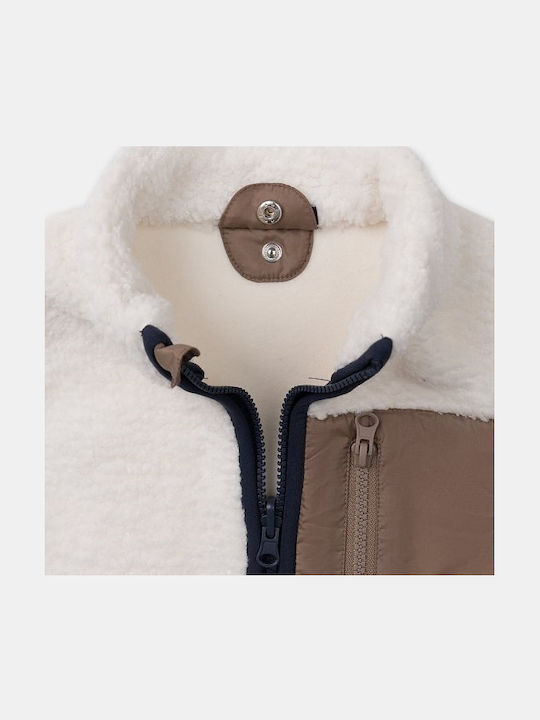 Waterproof Kids’ Casual Sleeveless Short Blue Jacket