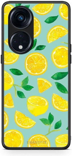 Smartfits Lemons Back Cover Πράσινο (Oppo Reno8T 5G, A1 Pro)