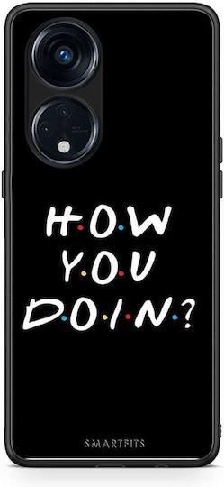 Smartfits How You Doin Back Cover Μαύρο (Oppo Reno8T 5G, A1 Pro)