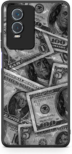 Smartfits Money Dollars Back Cover Γκρι (Vivo Y76 5G / Y76s / Y74s)