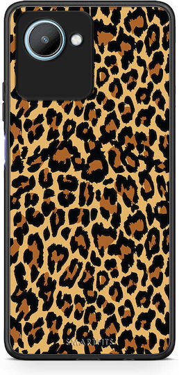 Smartfits Animal Leopard Задна корица Оранжев (Realme C30) 8427779162451_46689042366803
