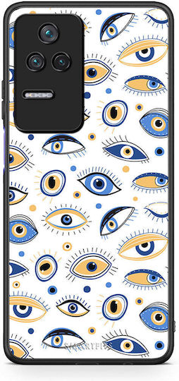 Smartfits Ftou Ftou Umschlag Rückseite Blau (Poco F4 5G) A00_SM1-XI-POCF4_FTOUFTOU_RO1