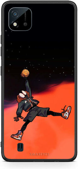 Smartfits Basketball Hero Umschlag Rückseite Orange (Realme C11 2021) 7557495881883_43050926604443