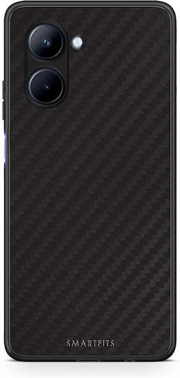 Smartfits Carbon Black Back Cover Μαύρο (Realme C33)