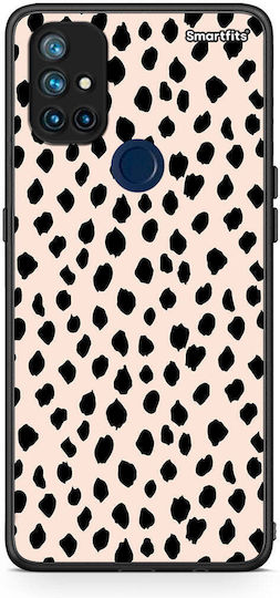 Smartfits Polka-Dots-Rückseitenhülle Beige (OnePlus Nord N10)