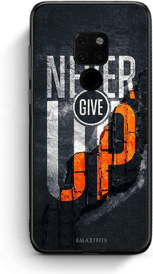 Smartfits Never Give Up Back Cover Μαύρο (Huawei Mate 20)