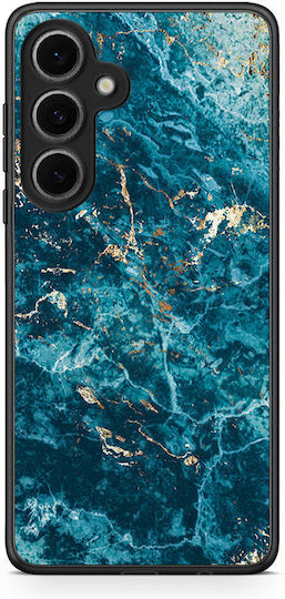 Marble Blue Samsung Galaxy S24 Fe Θήκη