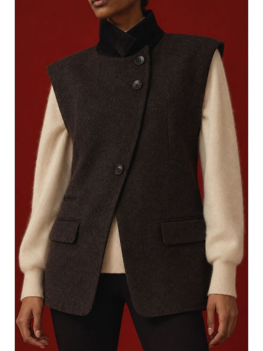 Lumina Damenblazer Marrone