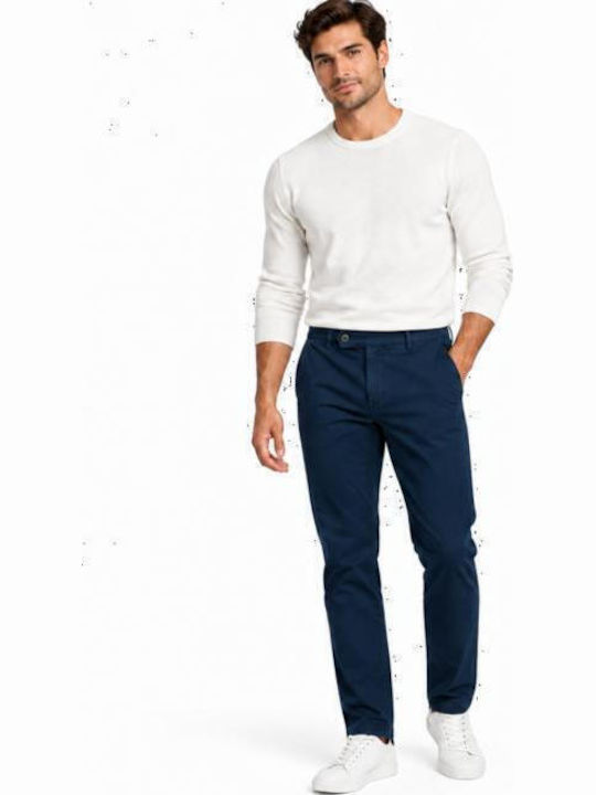 Men's Chino Trousers Blue Navy
