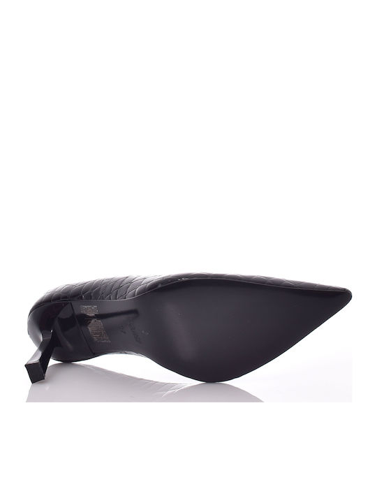 Spitze Lederpumps Black