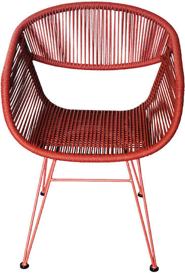 Pagusa Chair Burgundy 60x62x80cm Pagusa Chair Burgundy 60x62x80cm
