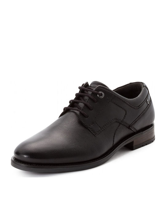 Pantofi Casual Bărbătești din Piele Negri