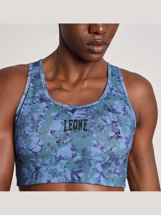 Sport-BH für Damen Blue/Green Camo