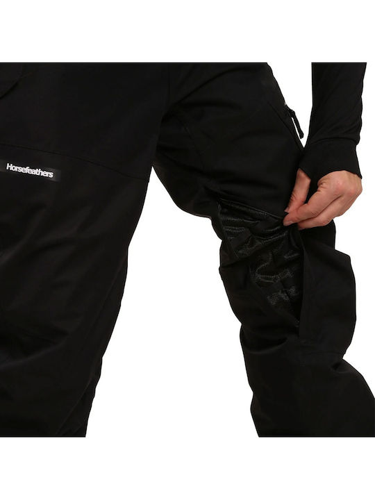 Horsefeathers Duffy OM335A Ανδρικό Παντελόνι Σκι & Snowboard Μαύρο