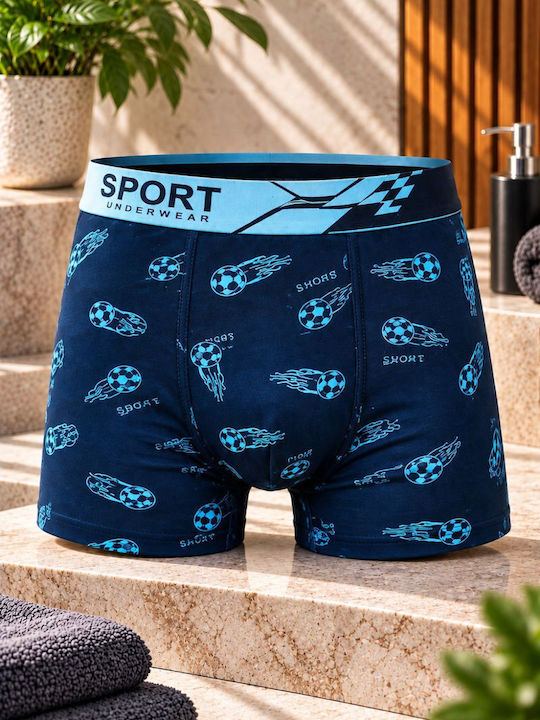 Men's Multicolour Printed Boxers 4-Pack