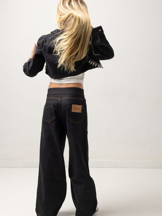 Alice Blugi Jeans Copii Albastri Alice Blugi Jeans Copii Albastri