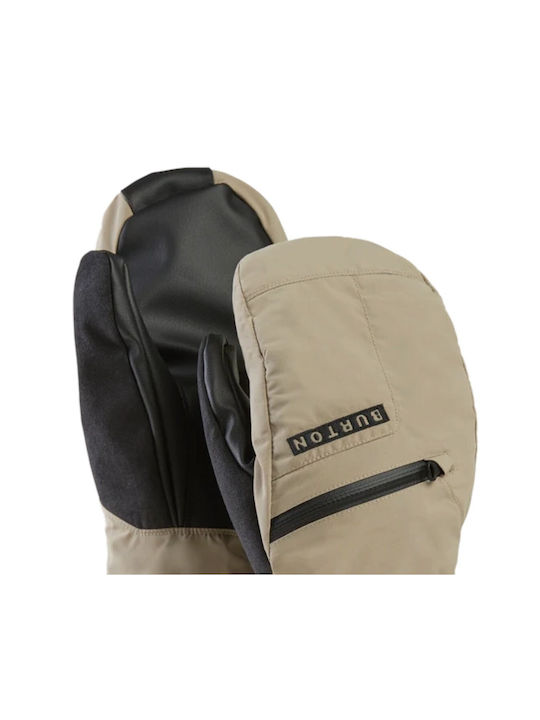Burton Snow Fäustlinge für Herren Ski- und Snowboardhandschuhe mit Gore-Tex-Membran Braun
