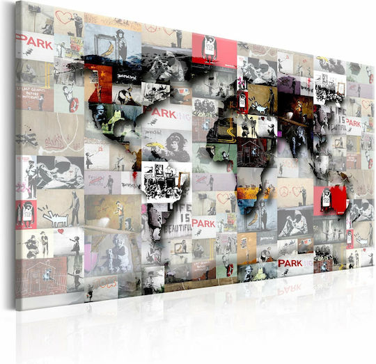Polihome Inspiration Banksy Fabric 60x40 cm