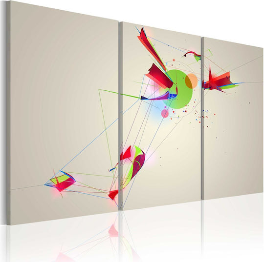 Polihome Colors & Shapes Canvas 120x80 cm
