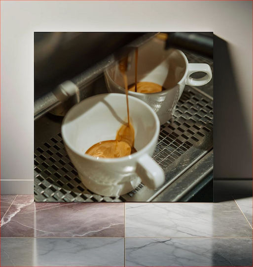 Espresso Pouring Into Cups Espresso Που Χύνεται Σε Φλιτζάνια 1 Espresso Pouring Into Cups Espresso Που Χύνεται Σε Φλιτζάνια 1
