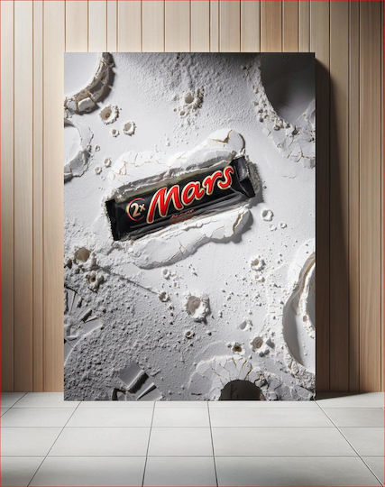 Mars Bar On Cracked Surface Mars Bar Σε Ραγισμένη Επιφάνεια 1 Mars Bar On Cracked Surface Mars Bar Σε Ραγισμένη Επιφάνεια 1