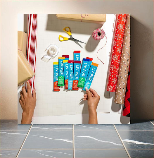 Holiday Gift Wrapping Preparation Προετοιμασία Συσκευασίας Δώρου Γιορτών