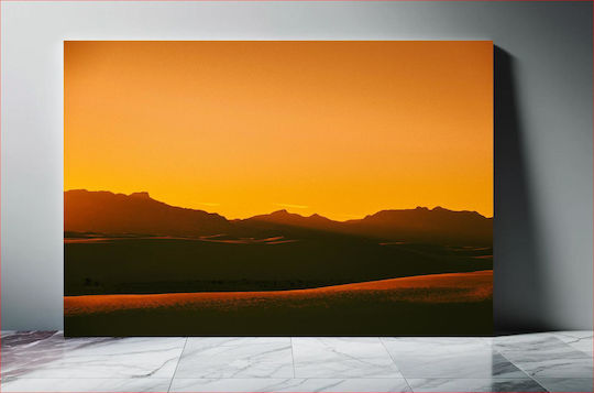 Golden Desert Sunset Χρυσό Ηλιοβασίλεμα Της Ερήμου 1 Golden Desert Sunset Χρυσό Ηλιοβασίλεμα Της Ερήμου 1