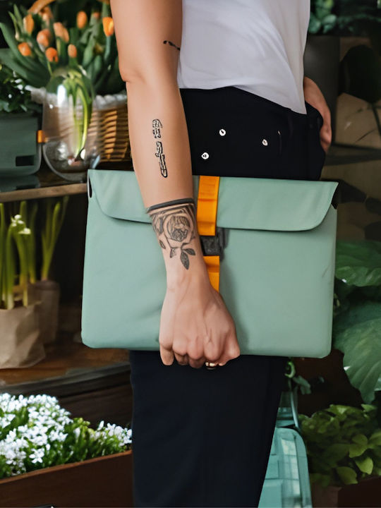 Db Bags Världsvan 13″ Grüne Laptoptasche-Sleeve